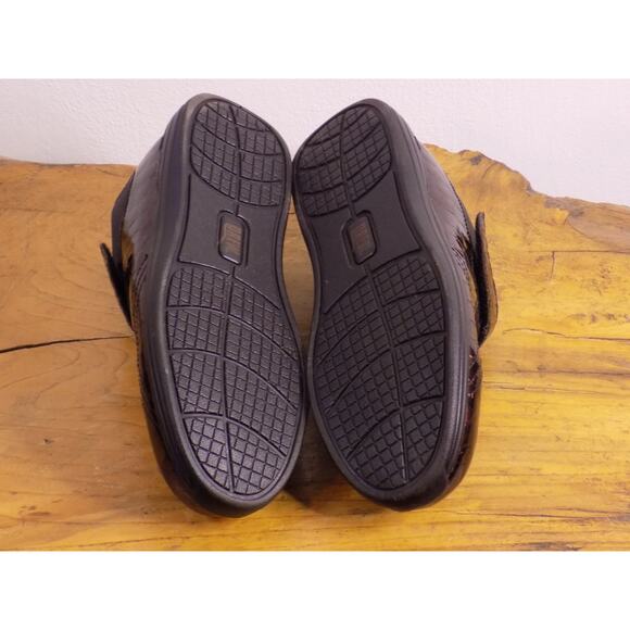 Drew Dark Rose Leather Alligator Print Mary Jane Shoes Women’s Size 9.5 14375-6P - Picture 6 of 6